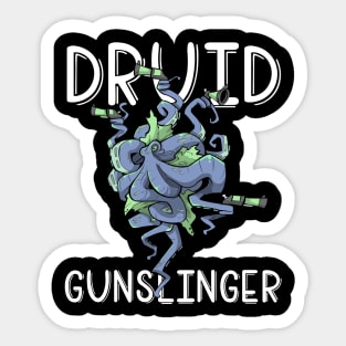 Druid Class Roleplaying Pnp Humor Meme RPG Dungeon Saying Sticker